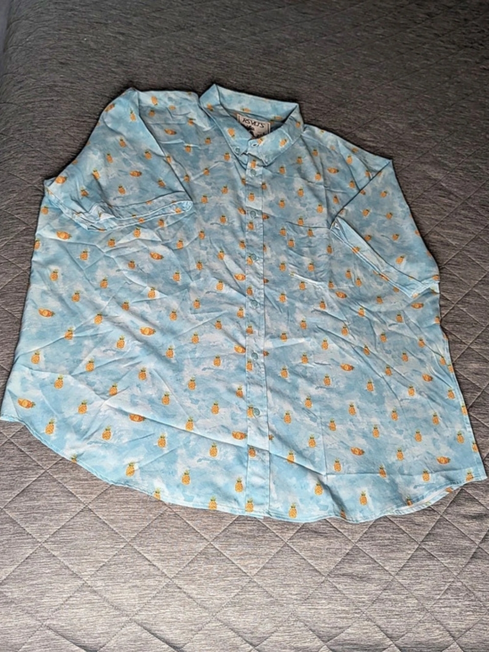 RSVLTS Pineapple Express Bamboo Short Sleeve Shirt 3XL